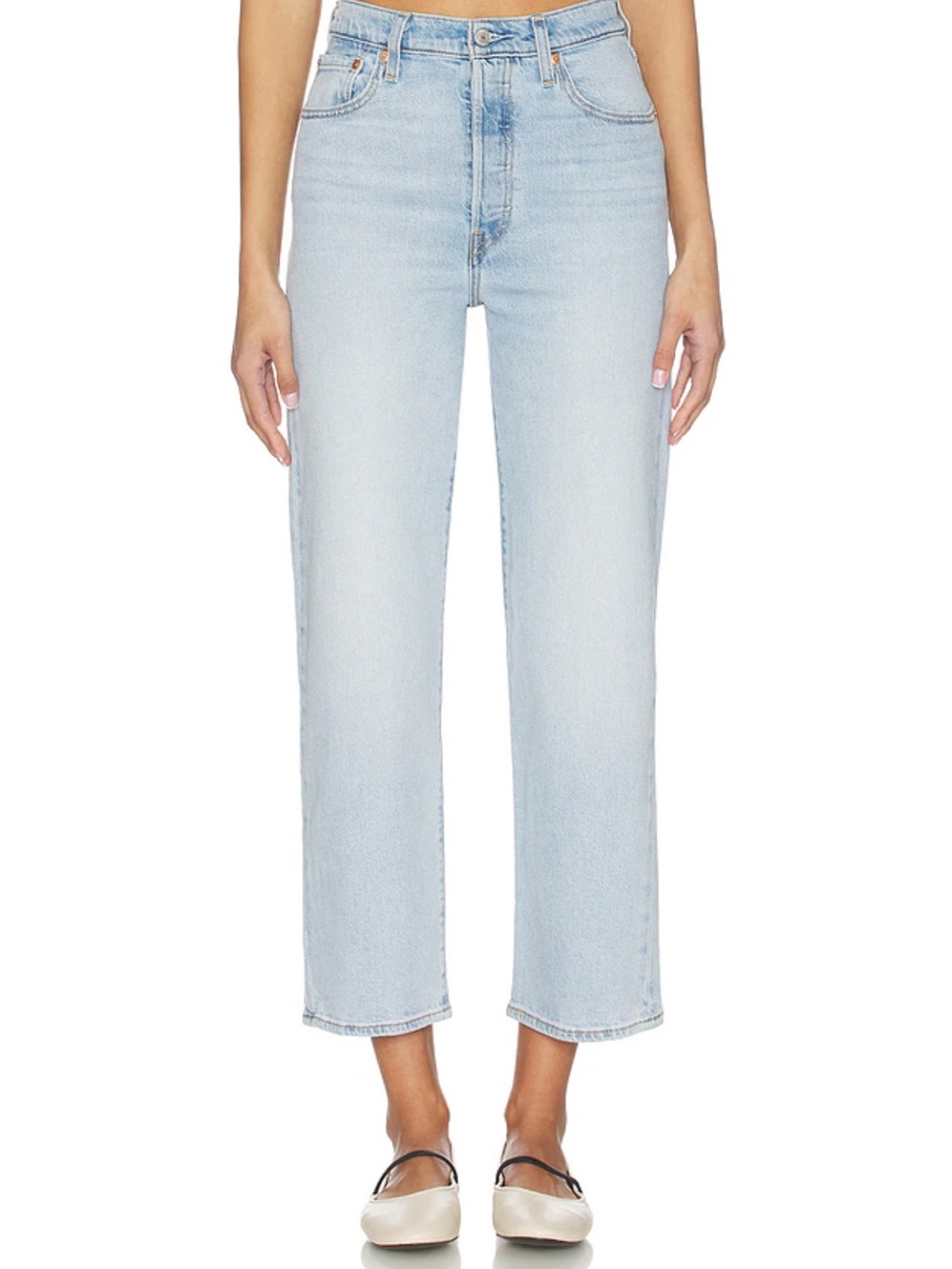 Levi’s Ribcage Straight Ankle in Filter Her